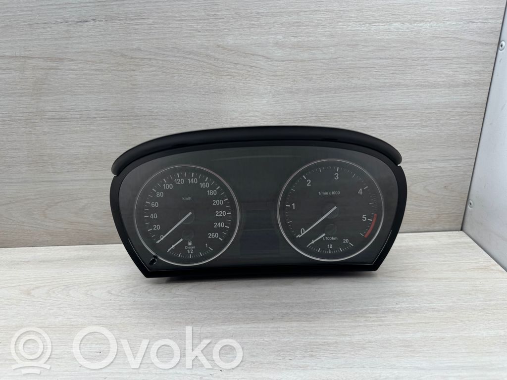 BMW 3 E90 E91 Speedometer (instrument cluster) 