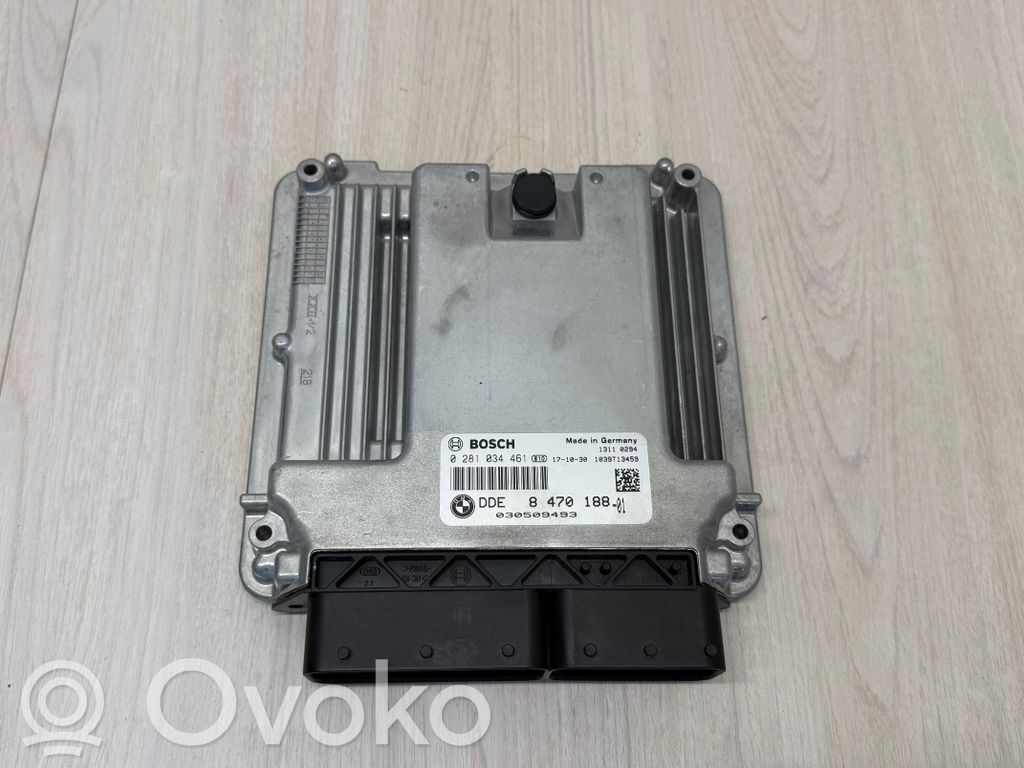 BMW 3 F30 F35 F31 Sterownik / Moduł ECU 