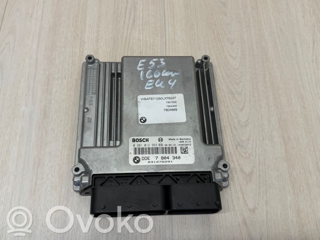 BMW X5 E53 Sterownik / Moduł ECU 