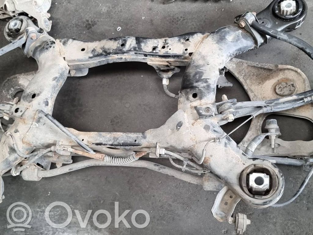 Rear axle beam