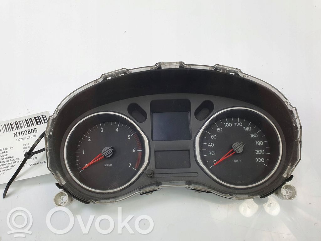Citroen C-Elysée Speedometer (instrument cluster) 
