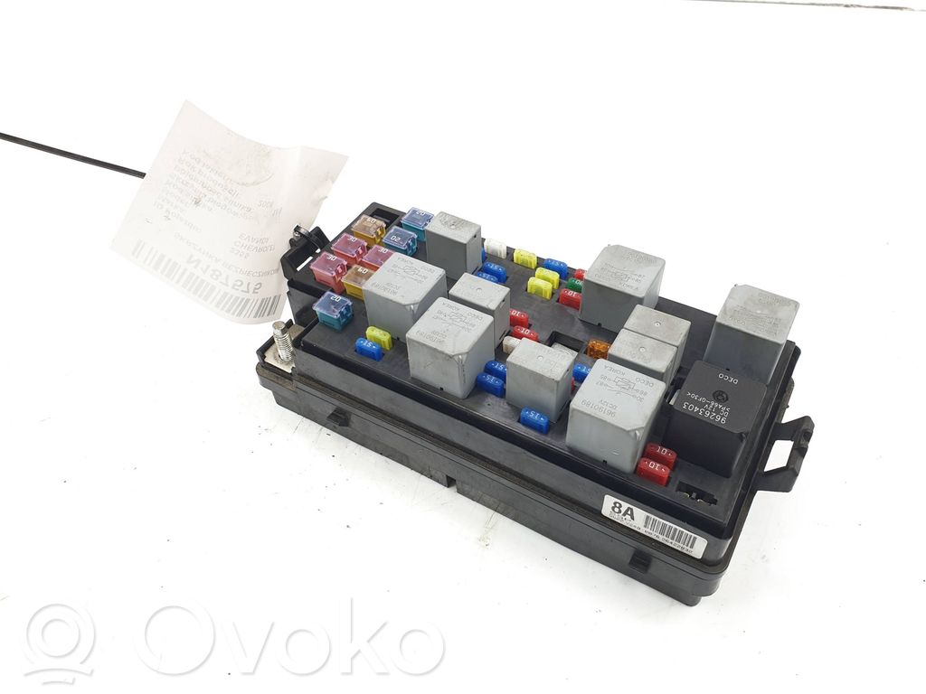 Fuse box set   96422832