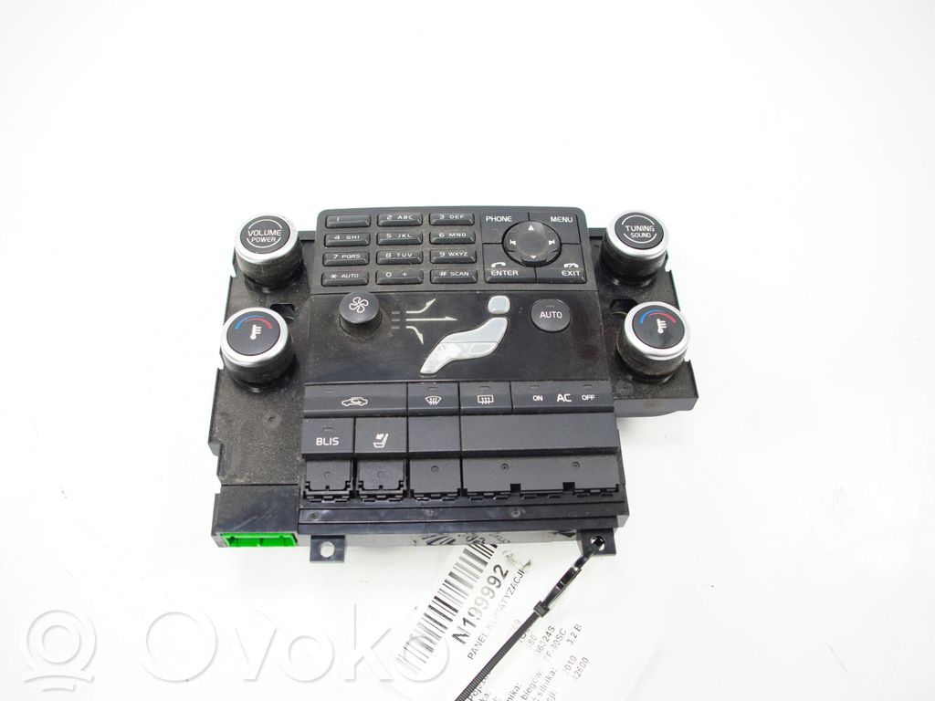 Volvo S80 Climate control/heater control trim 