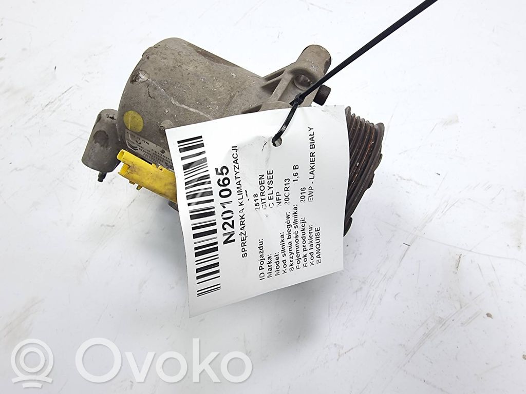 Citroen C-Elysée Air conditioning (A/C) compressor (pump) 
