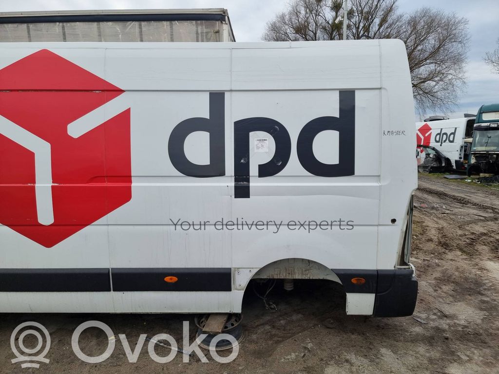 Renault Master III Aizmugurējā ceturtdaļa mašīnas 