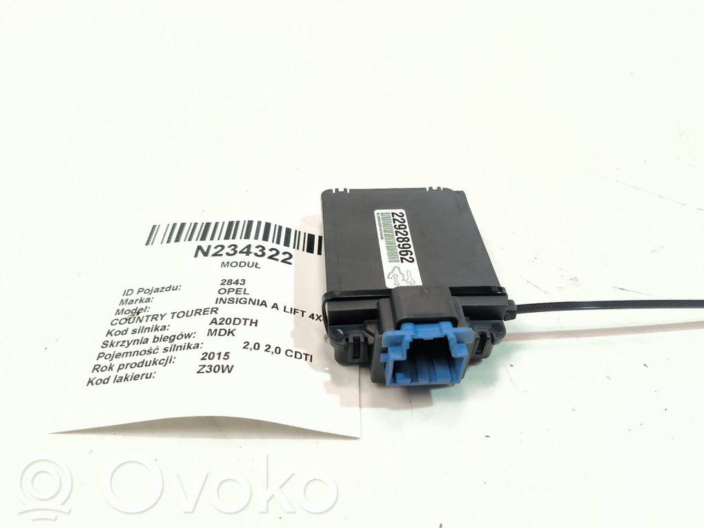 Opel Insignia A Central body control module 