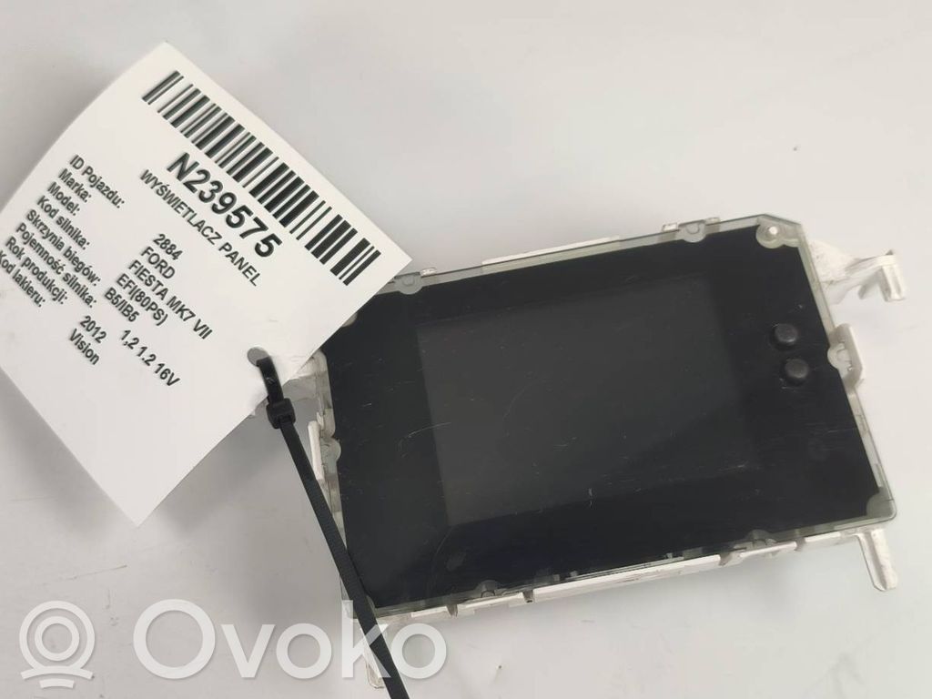 Ford Fiesta Screen/display/small screen 