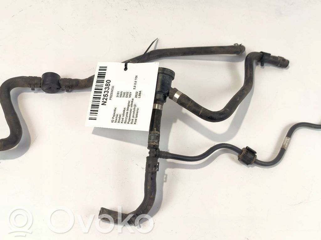 Man TGE 1gen Tubo flessibile del radiatore dell’olio del cambio 