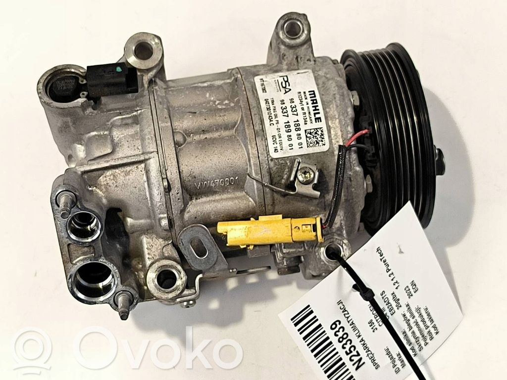 Citroen C4 X Klimakompressor Pumpe 