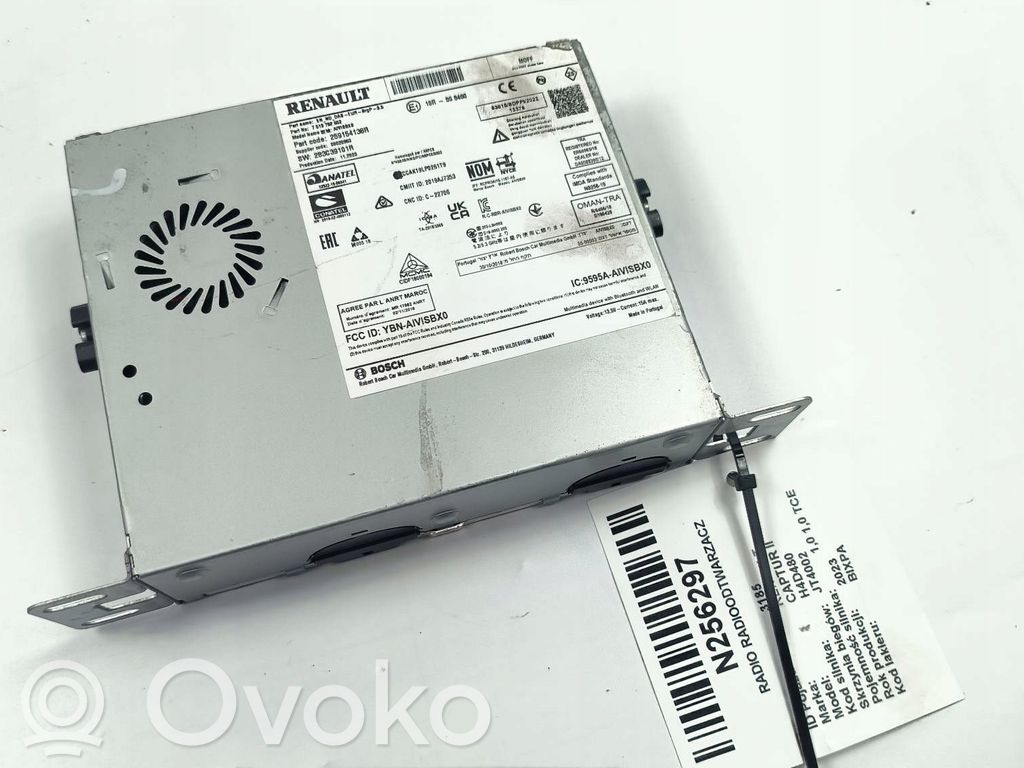 Renault Captur II Radio/CD/DVD/GPS head unit 