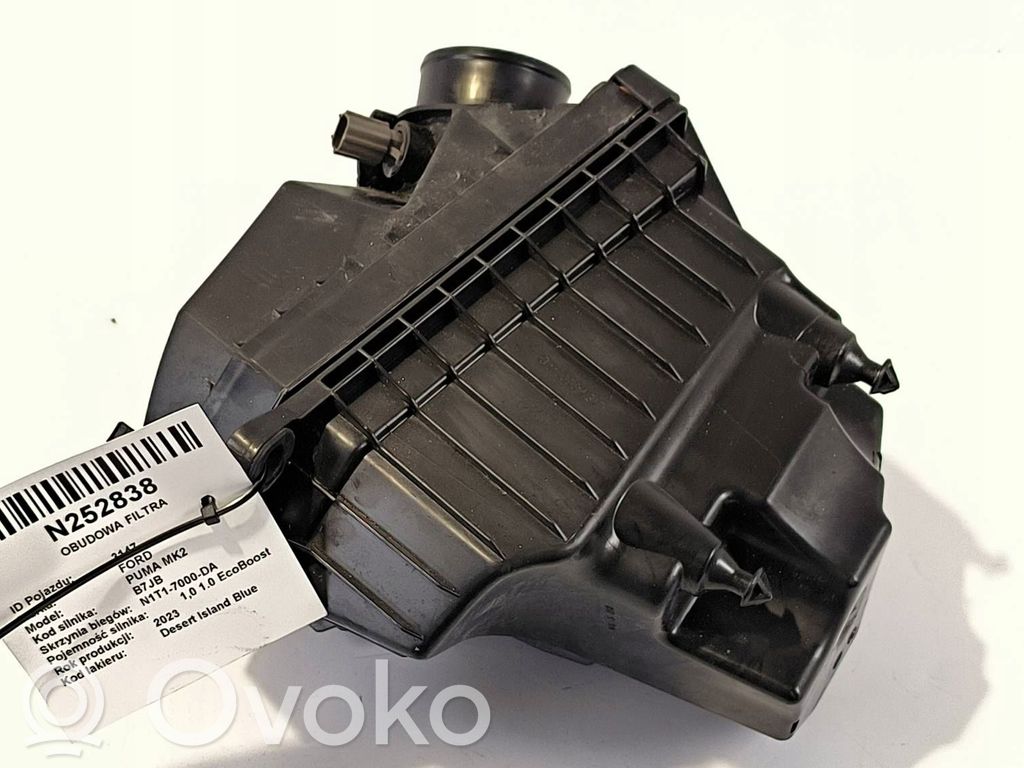 Ford Puma Air filter box cover 