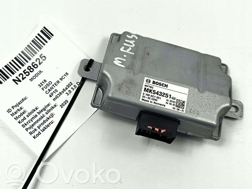 Mitsubishi Canter Sterownik / Moduł komfortu 