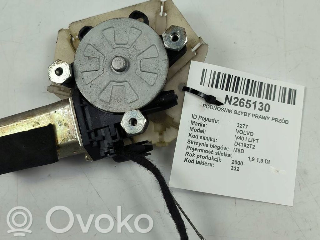 Volvo S40, V40 Motor macara geam ușă față 