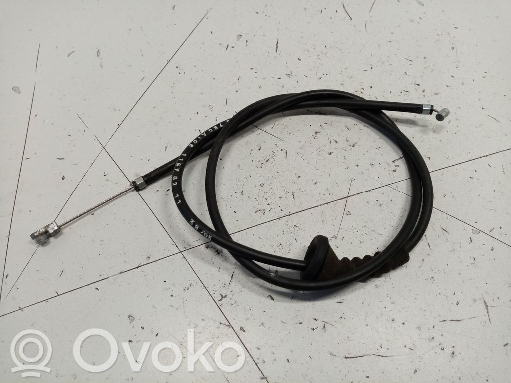 BMW 5 E60 E61 Linka zamka pokrywy przedniej / maski silnika 