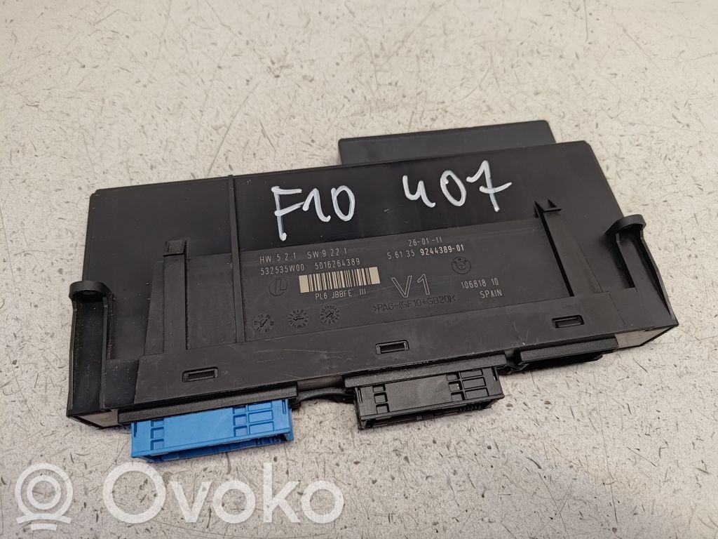 BMW 5 F10 F11 Sterownik / Moduł komfortu 
