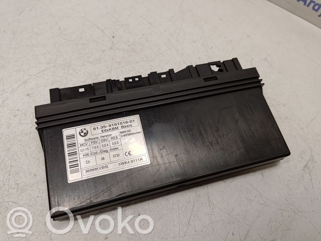 Central body control module   61359151516,61359168833,61359176069