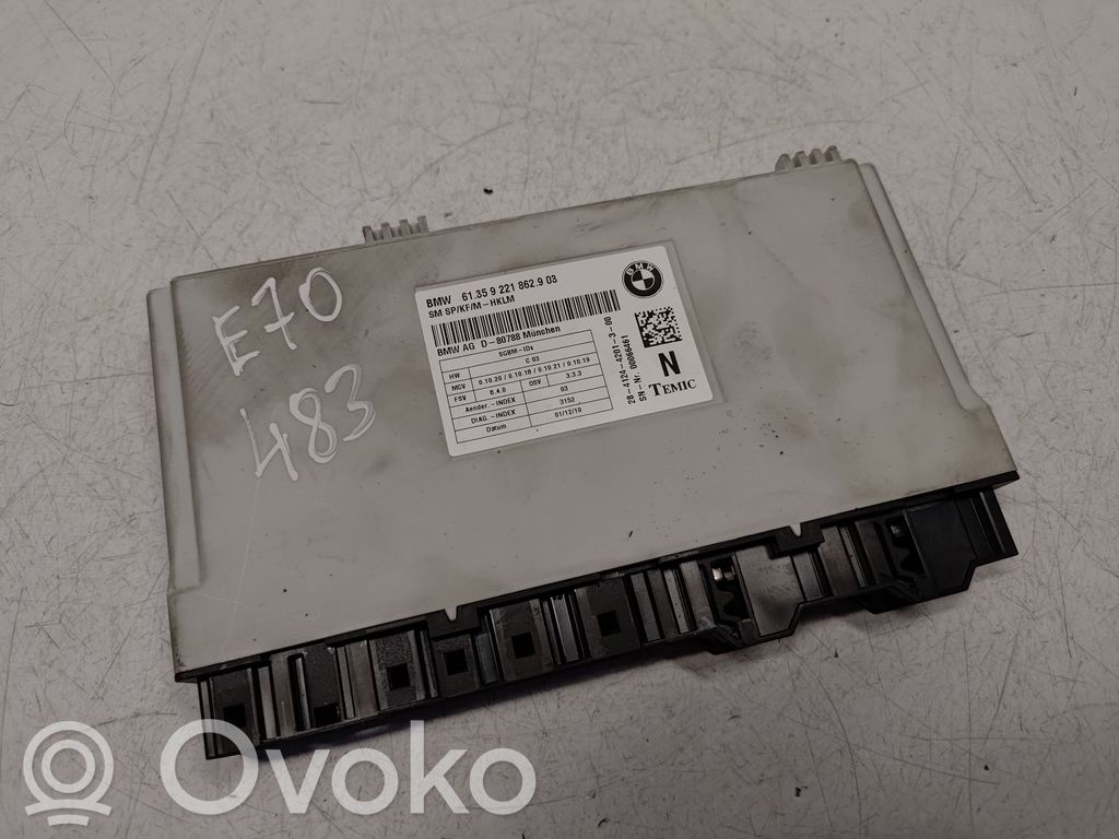 BMW X5 E70 Seat control module 