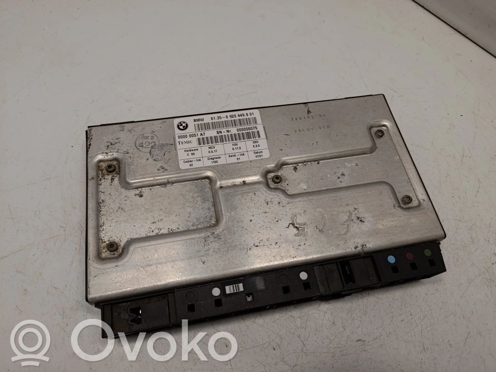 BMW 7 E65 E66 Module de commande de siège 