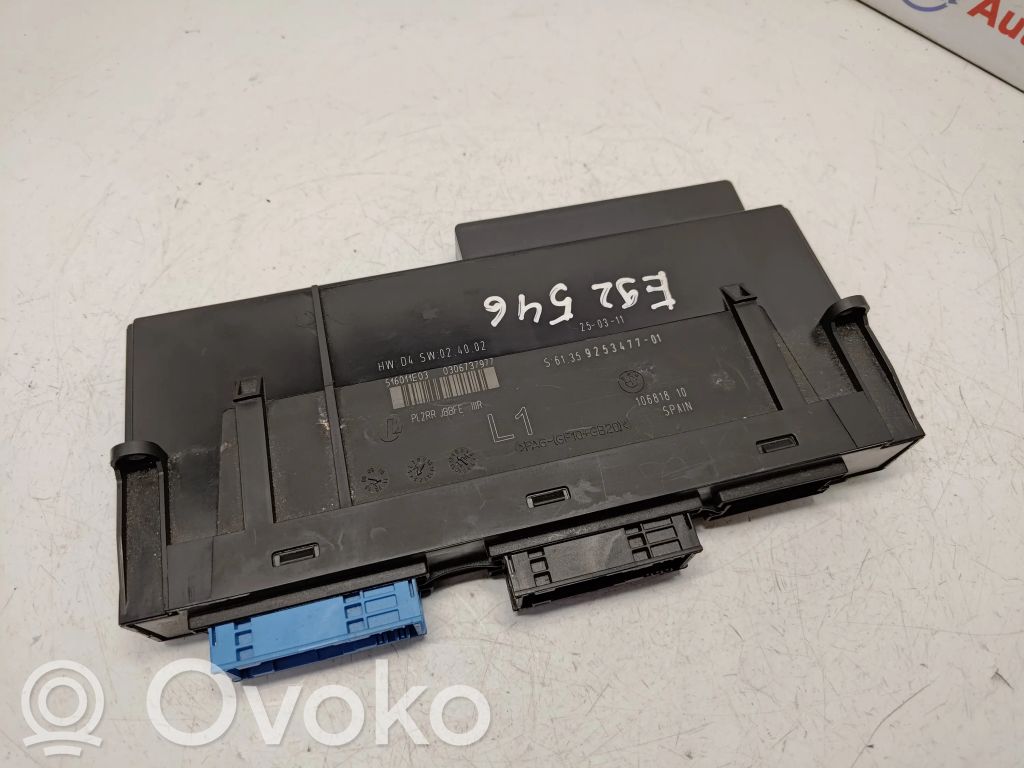 BMW 3 E92 E93 Central body control module 