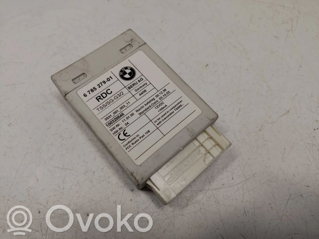 BMW X5 E70 Rengaspaineen valvontayksikkö 