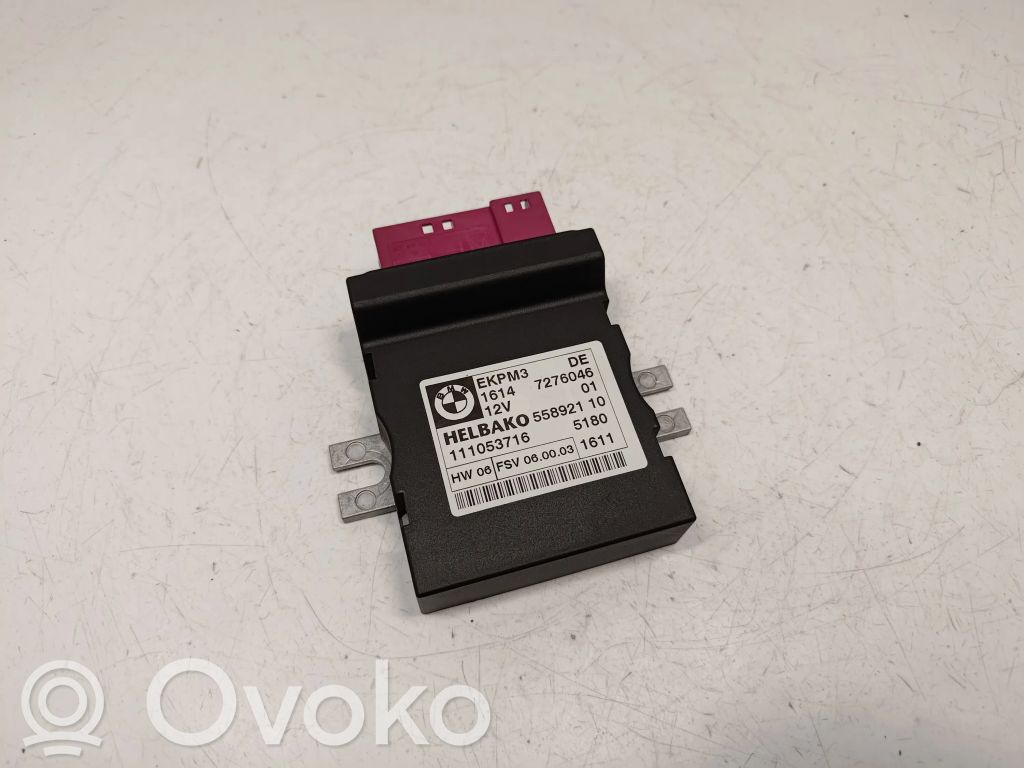 BMW 3 E90 E91 Fuel injection pump control unit/module 