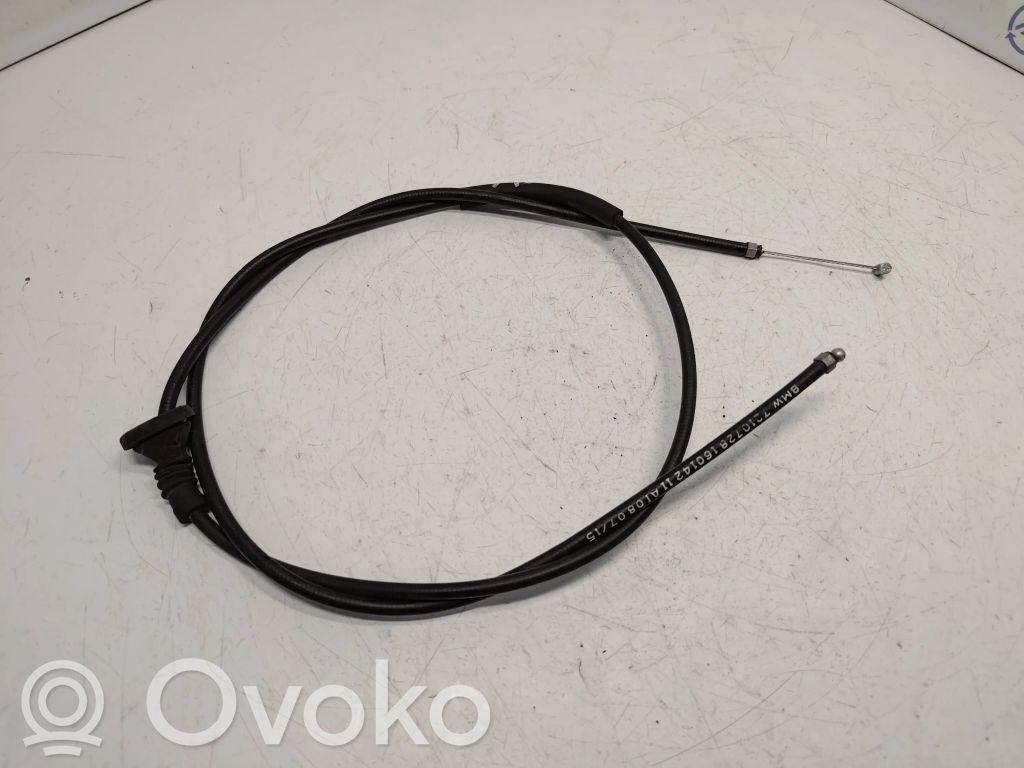 BMW X3 F25 Linka zamka pokrywy przedniej / maski silnika 