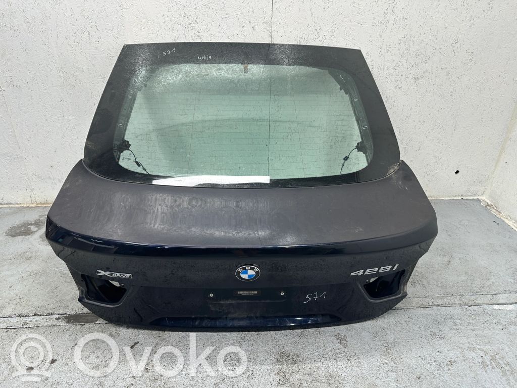 BMW 4 F36 Gran coupe Tylna klapa bagażnika 