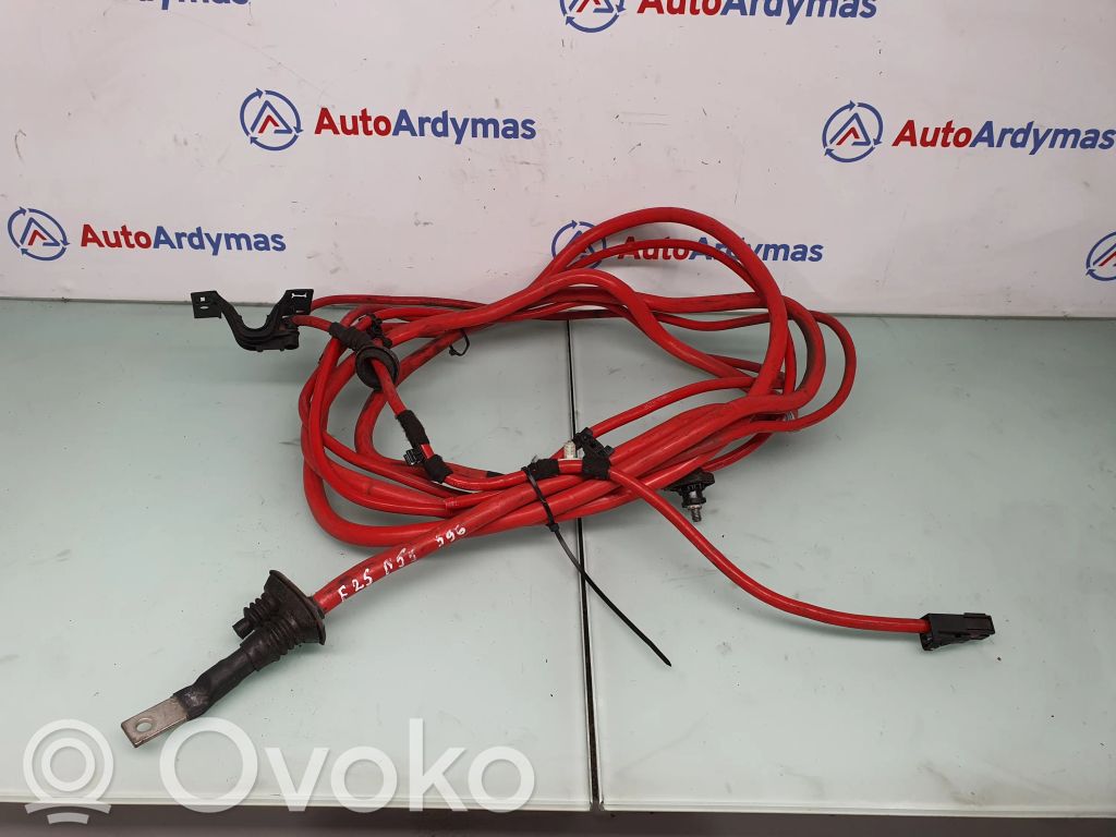 BMW X3 F25 Plus / Klema / Przewód akumulatora 