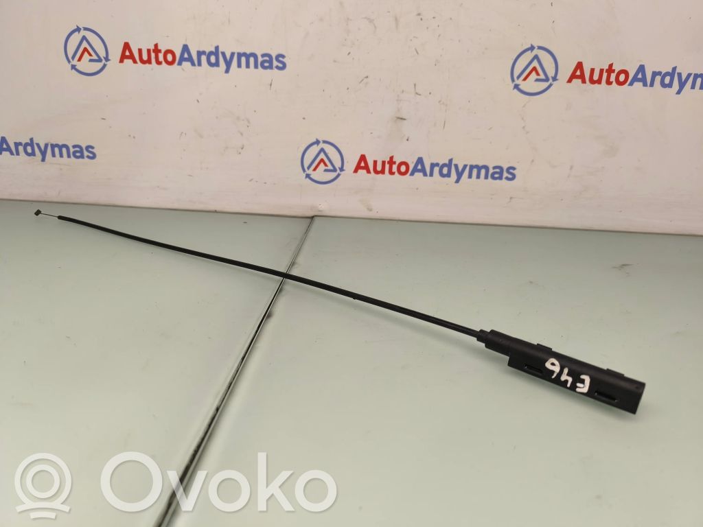 BMW 3 E46 Engine bonnet/hood lock release cable 
