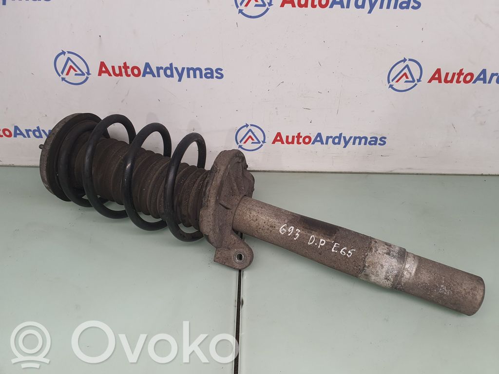 BMW 7 E65 E66 Priekšpusē amortizators 