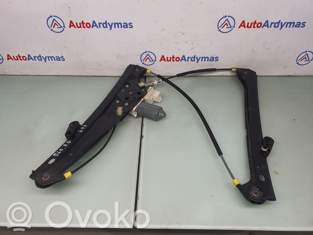 BMW 7 E65 E66 Regulador de puerta delantera con motor 