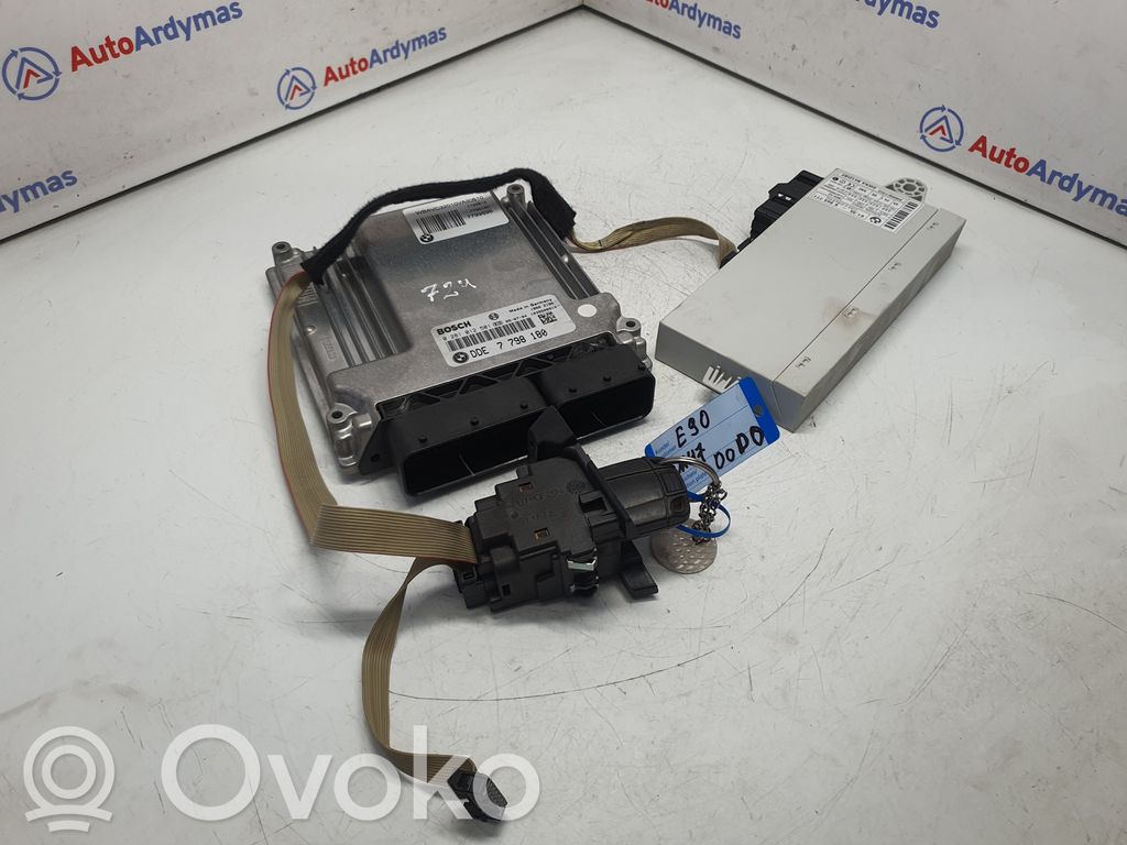 Engine ECU kit and lock set   7798180,13617798180,0281012501,61356943771