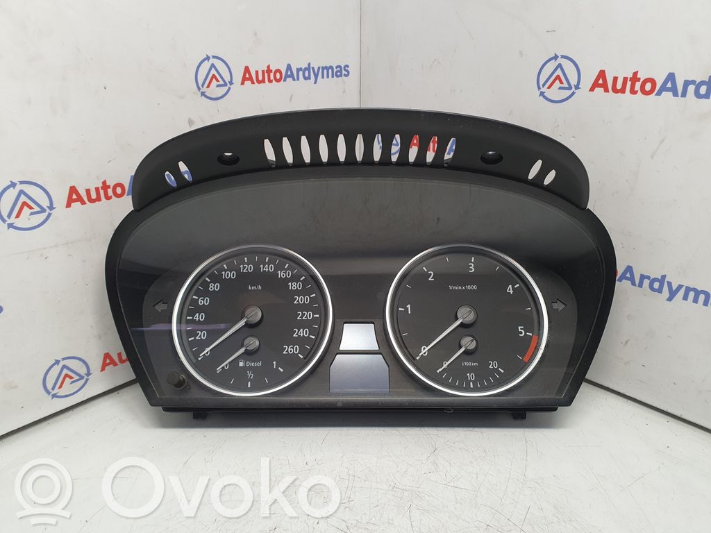 BMW 5 E60 E61 Speedometer (instrument cluster) 