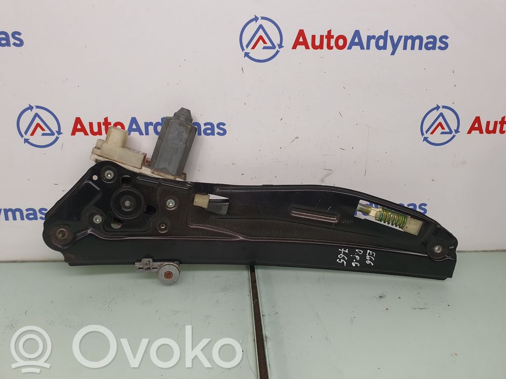 BMW 7 E65 E66 Regulador de puerta trasera con motor 