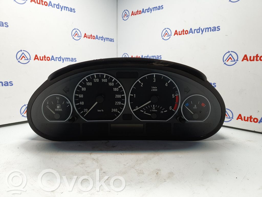 BMW 3 E46 Speedometer (instrument cluster) 