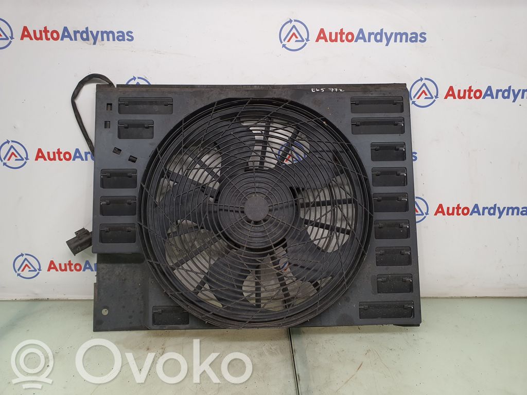 BMW 7 E65 E66 Elektrinis radiatorių ventiliatorius 