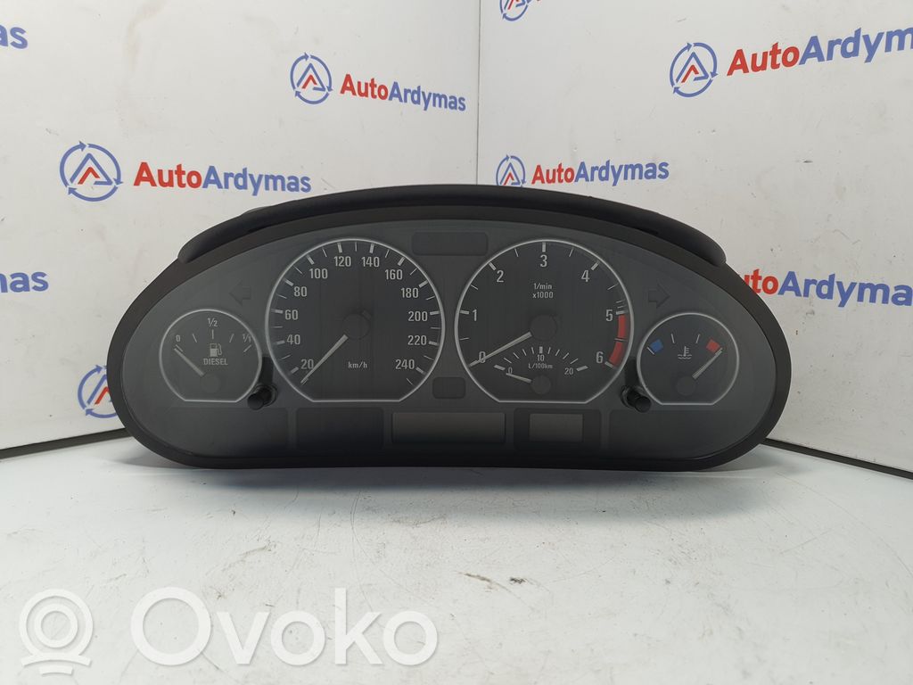 BMW 3 E46 Speedometer (instrument cluster) 