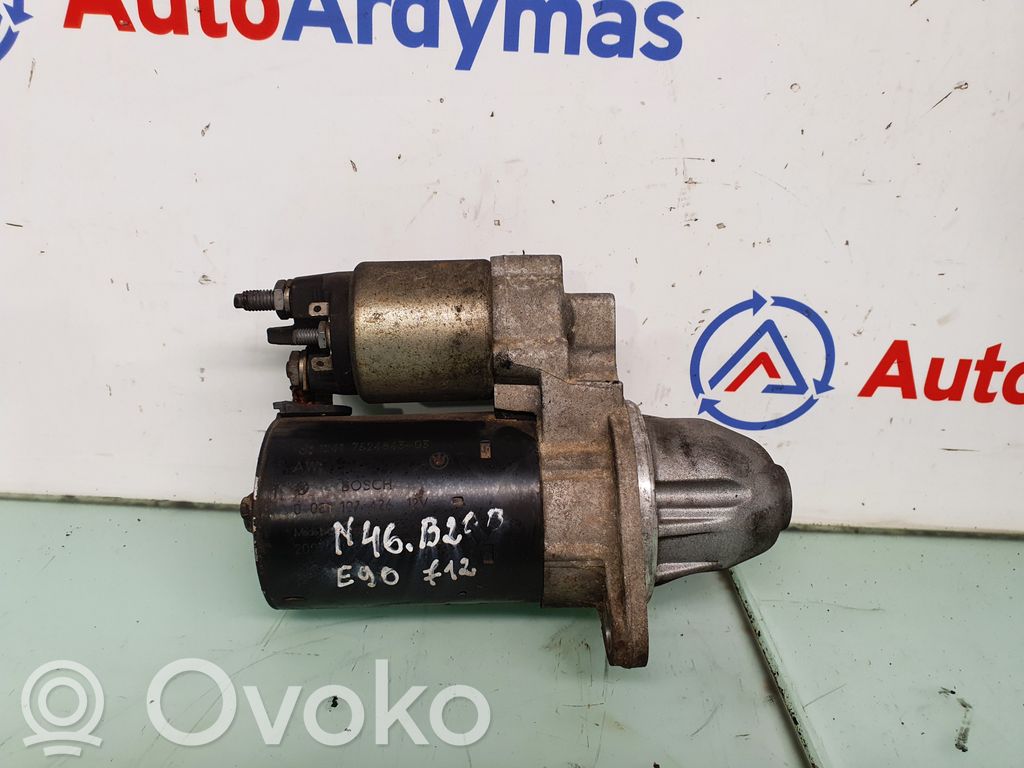 BMW Z4 E85 E86 Starter motor 