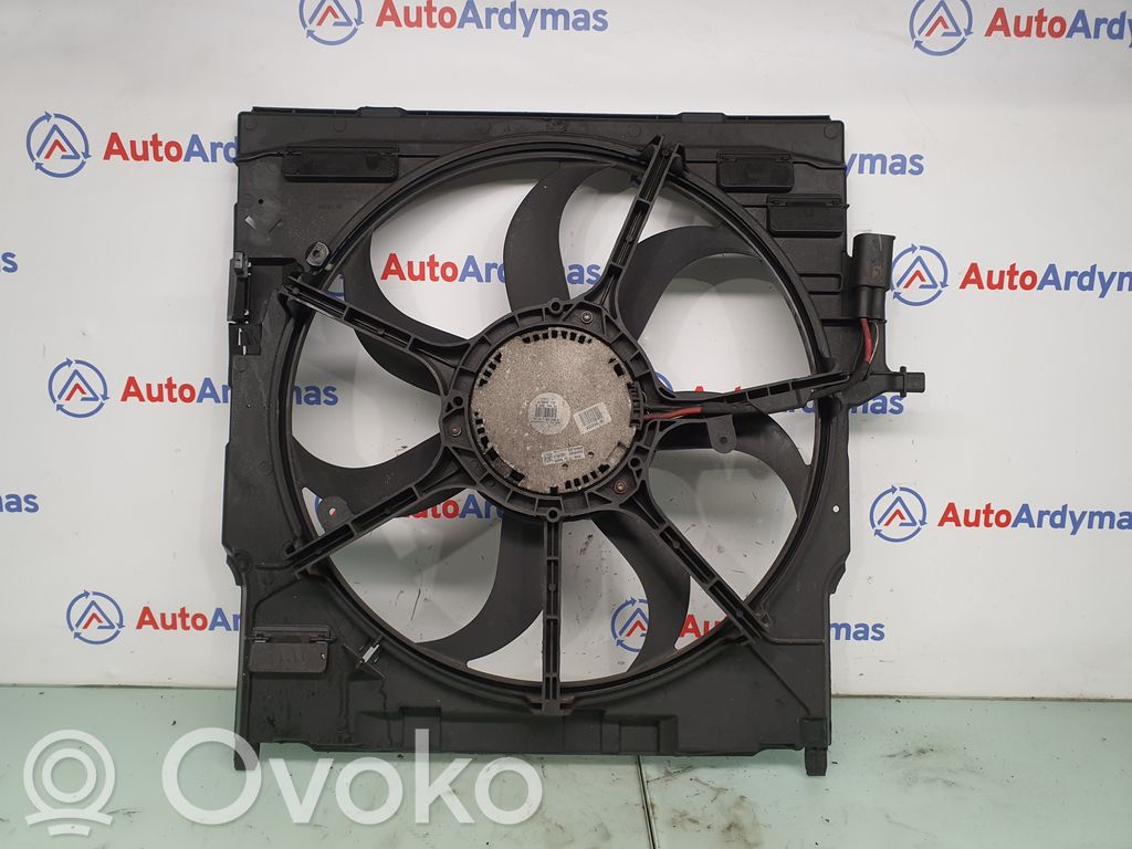 BMW X5 E70 Elektrinis radiatorių ventiliatorius 