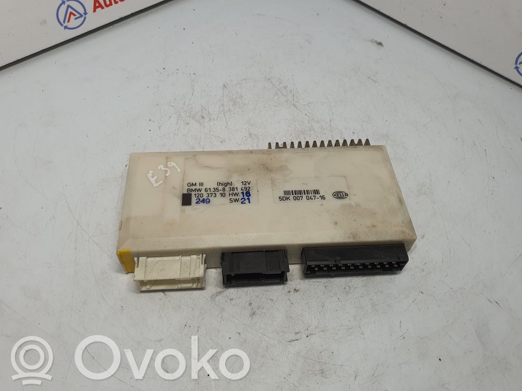 BMW 5 E39 Central body control module 