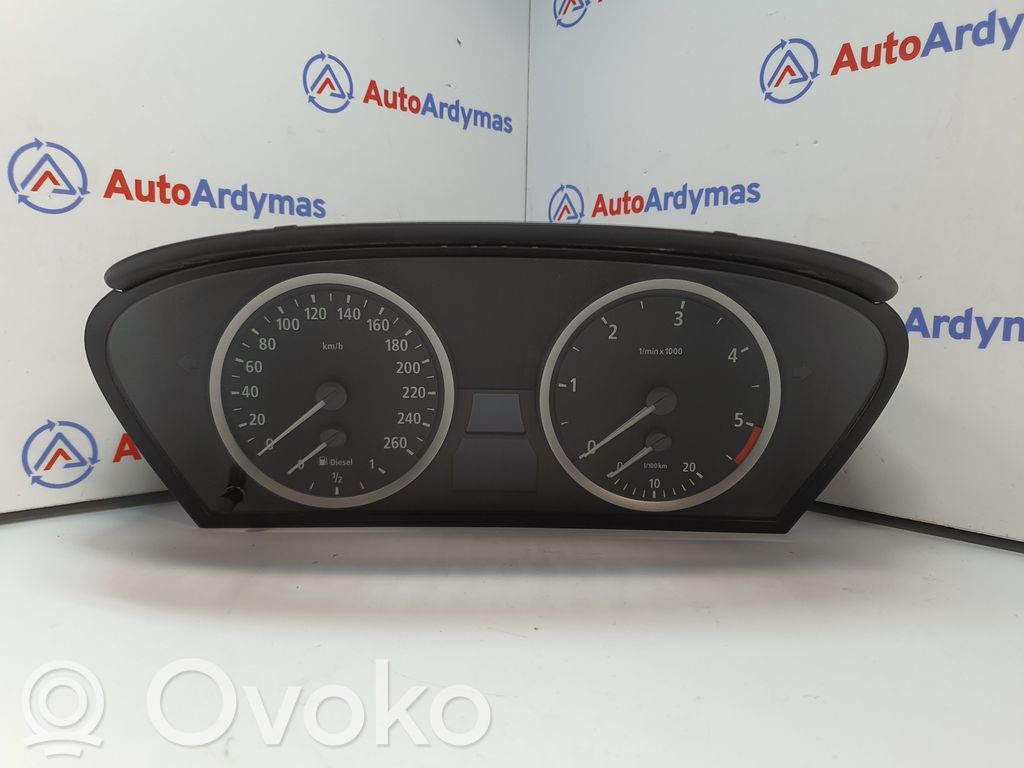 BMW 5 E60 E61 Speedometer (instrument cluster) 