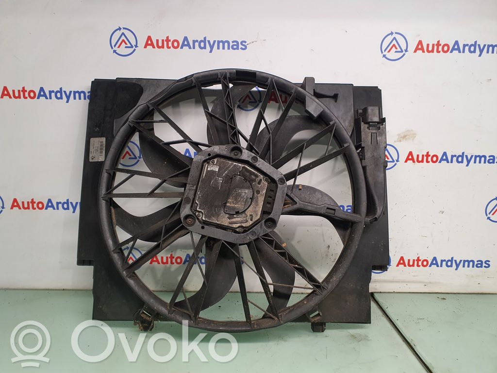 BMW 5 E60 E61 Elektrisks radiatoru ventilators 