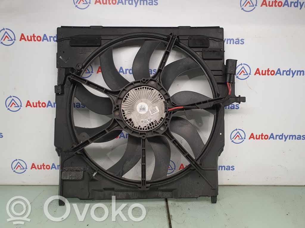 BMW X5 E70 Elektrinis radiatorių ventiliatorius 