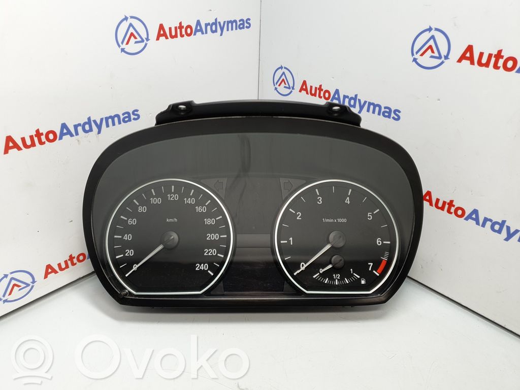 BMW 1 E81 E87 Spidometras (prietaisų skydelis) 