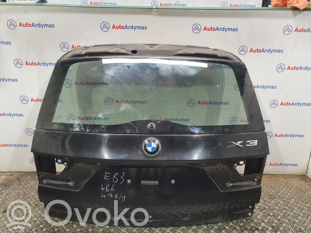 BMW X3 E83 Tailgate/trunk/boot lid 