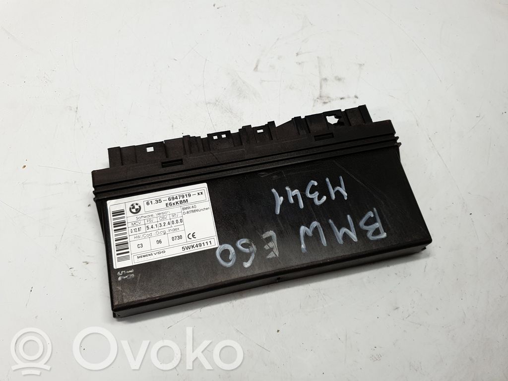 BMW 5 E60 E61 Kėbulo modulis 