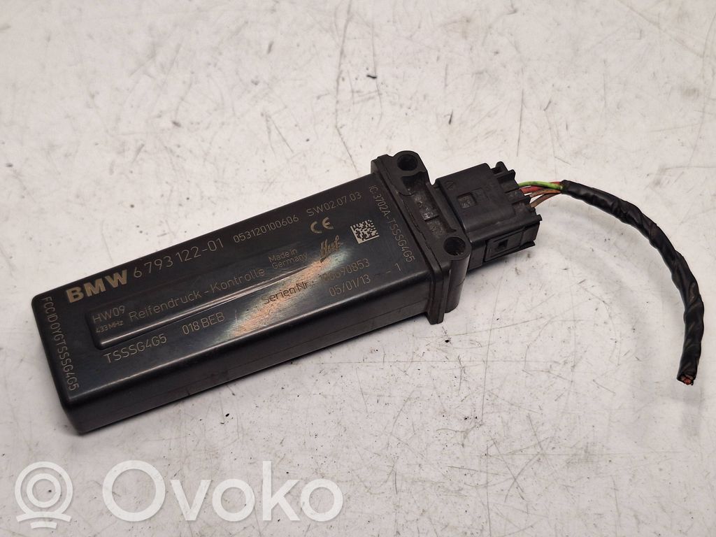 BMW X5 E70 Sterownik / Moduł kontroli ciśnienia w oponach 