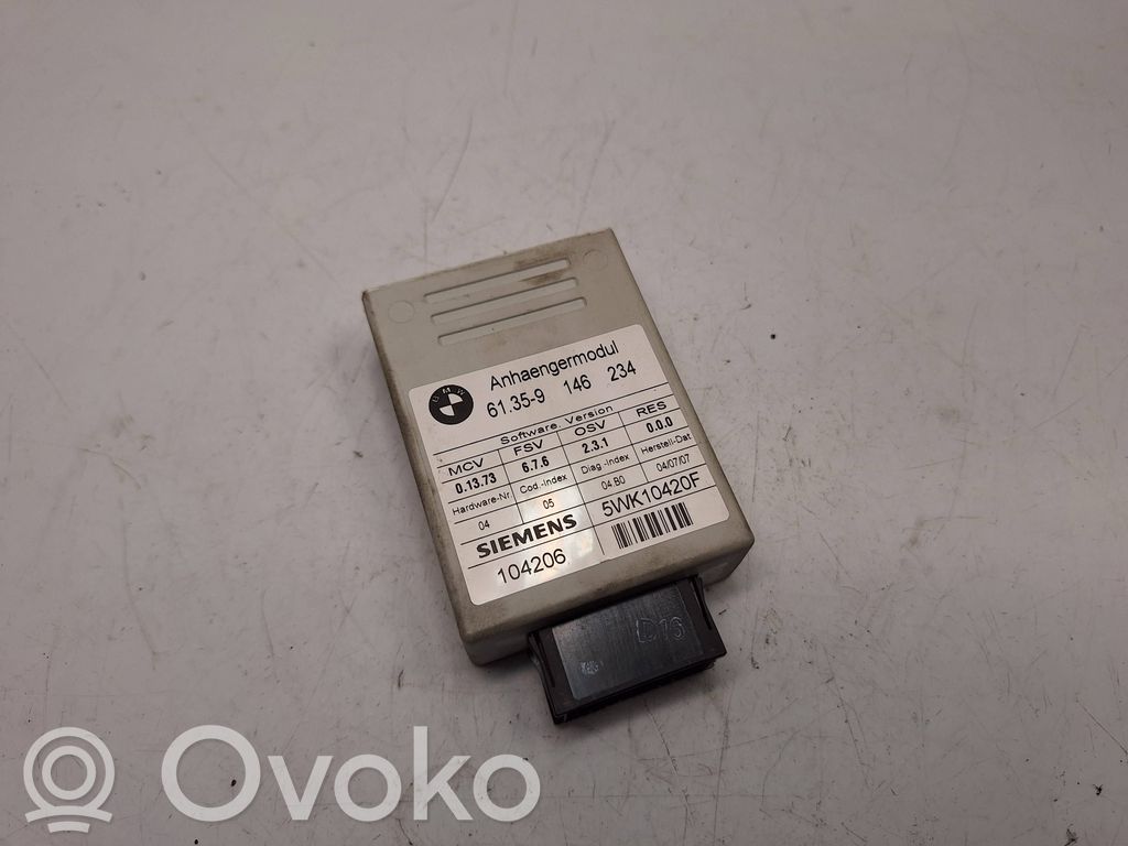 BMW 3 E90 E91 Tow bar trailer control unit/module 
