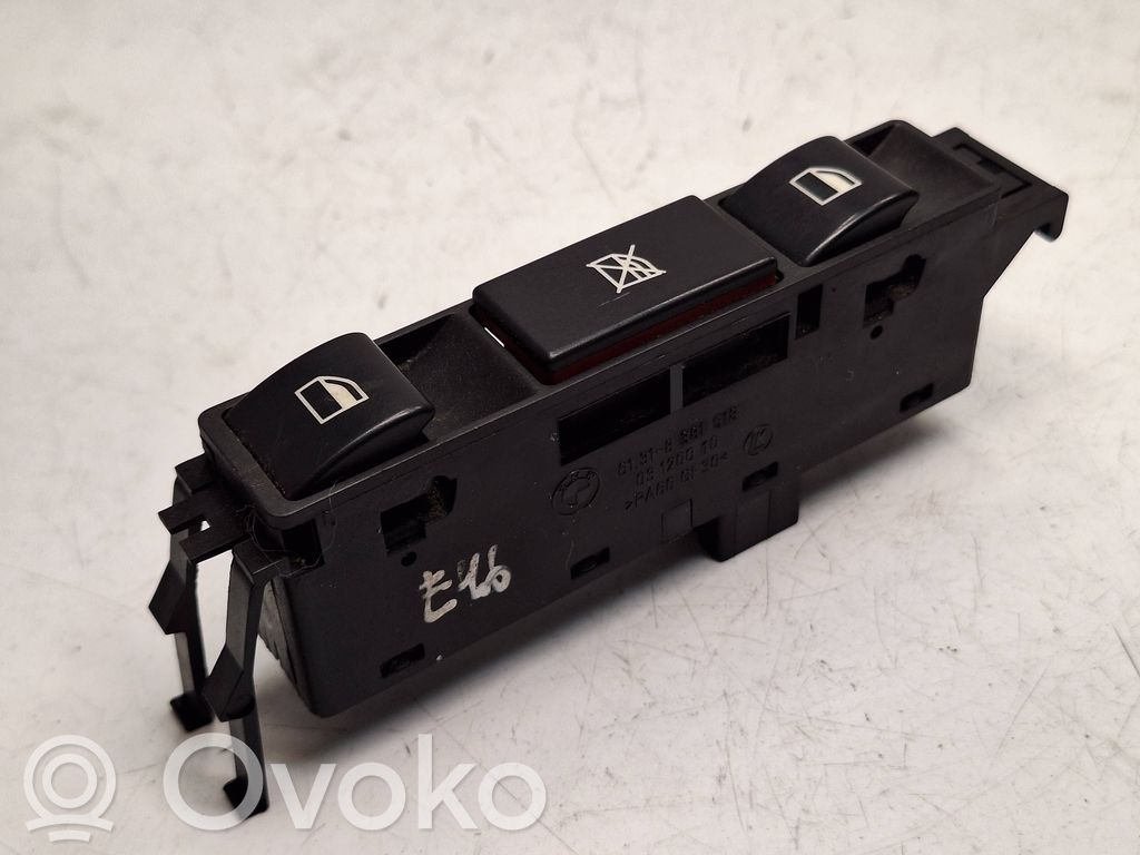 Electric window control switch   61318381518,61316902184,61318368916