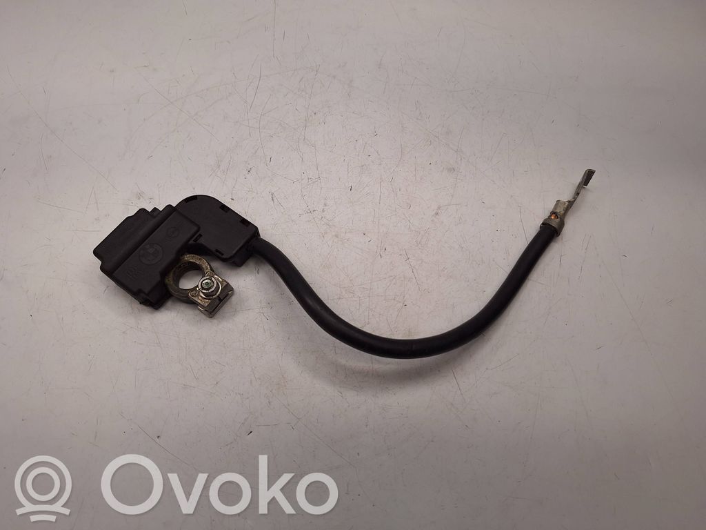 BMW X6 E71 Negative earth cable (battery) 